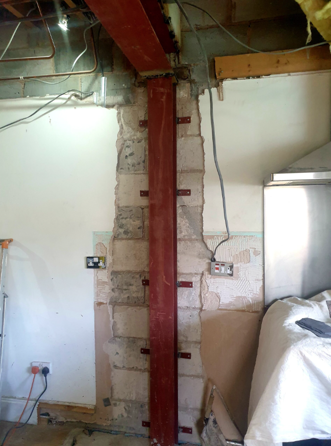 Knock-through and structural work in Wirral – load-bearing wall removal by J.T.C Construction