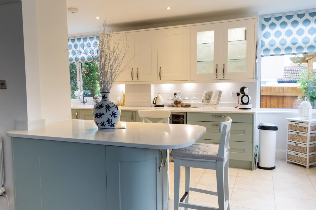 Modern kitchen installation in Wirral by J.T.C Construction