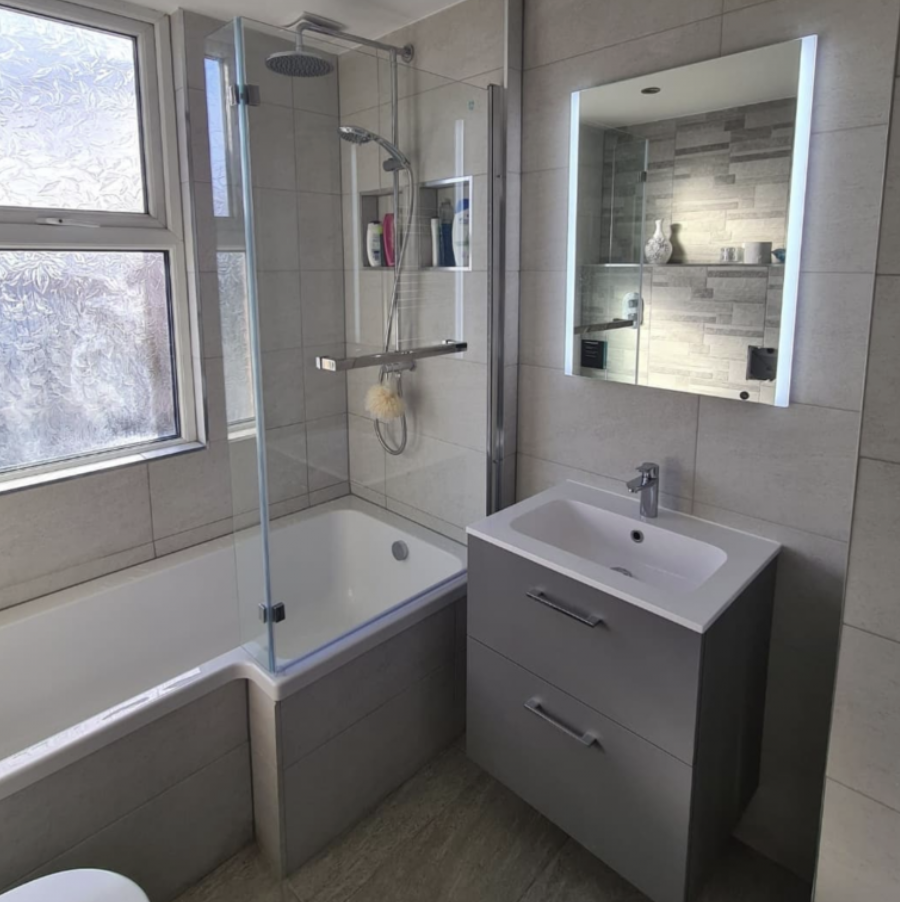Bathroom and wet room installation in Wirral – modern waterproof designs by J.T.C Construction